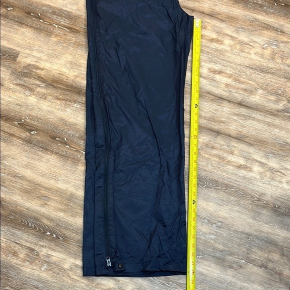 HH Helly Hansen VTG Navy Blue Weatherproof Shell Pants Men's Size XL Zip Sides - Picture 14 of 16